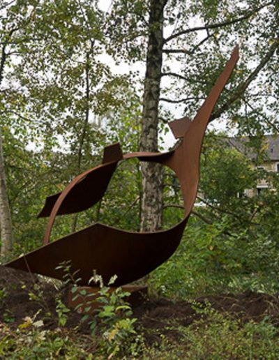 Wings of Trust, corten-staal, Hospice Apeldoorn