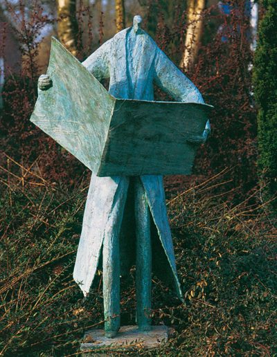 Informatie, 110 cm, 1995. Opdracht en locatie: notariskantoor D. Hoorn, Oosterhesselen.